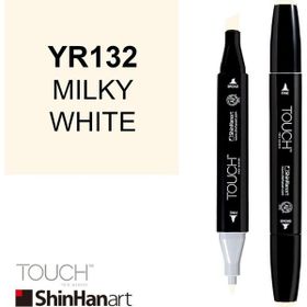 Shinhan Art Touch Twin YR132 Milky White Çift Uçlu Markör Kalem