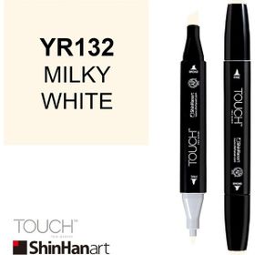 Shinhan Art Touch Twin YR132 Milky White Çift Uçlu Markör Kalem