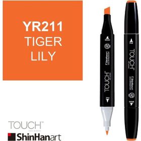 Shinhan Art Touch Twin YR211 Tiger Lily Çift Uçlu Markör Kalem