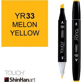 Shinhan Art Touch Twin YR33 Melon Yellow Çift Uçlu Markör Kalem