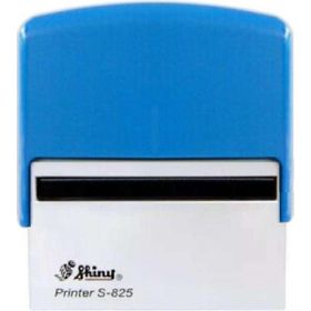 Shiny S-825 70x25 mm Mavi Kasa Siyah Ped