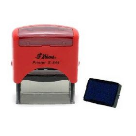 Shiny S-844 58x22 mm Kırmızı Kasa Mavi Ped