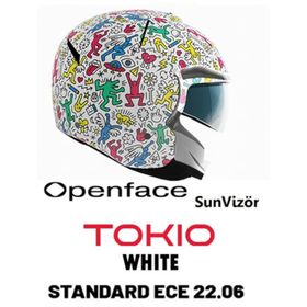 Shiro SH-64SV Tokio Doodle Açık Motosiklet Kaskı