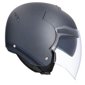 Shiro SH-64SV Tokio Master Açık Gri Motosiklet Kaskı