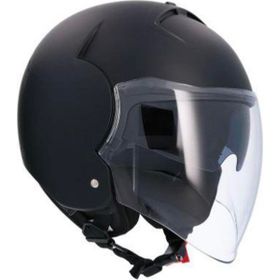 Shiro SH-64SV Tokio Solid Açık Siyah Motosiklet Kaskı