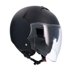 Shiro SH-64SV Tokio Solid Açık Siyah Motosiklet Kaskı