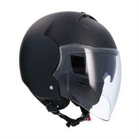 Shiro SH-64SV Tokio Solid Açık Siyah Motosiklet Kaskı