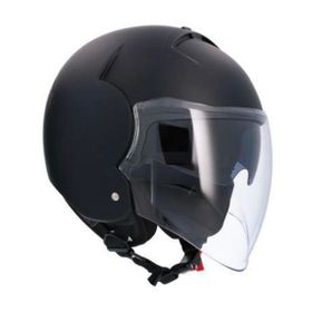 Shiro SH-64SV Tokio Solid Açık Siyah Motosiklet Kaskı