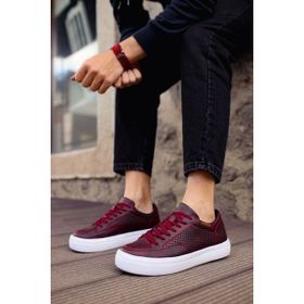 Shoecide CH015 CBT First Edition Bordo Renk Erkek Günlük Ayakkabı