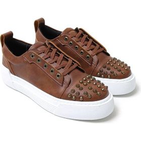 Shoecide CH169 CBT Thorn Taba - Beyaz Renk Erkek Günlük Ayakkabı