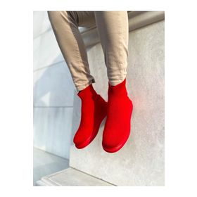 Shoecide CH207 TRT Maglieria-T Kırmızı Renk Erkek Günlük Ayakkabı