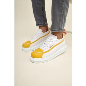 Shoecide CH241 CBT Signature Line Up Sarı - Beyaz Renk Erkek Günlük Ayakkabı