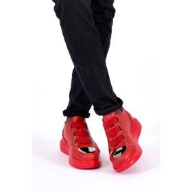 Shoecide CH251 CRT Mirror Kırmızı Renk Erkek Günlük Ayakkabı