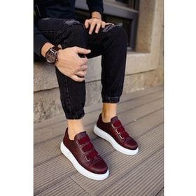 Shoecide CH253 CBT Mirror Non Bordo - Beyaz Renk Erkek Günlük Ayakkabı