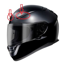 Shoei XR-1100 Üst Ön Füme Havalandırma Seti