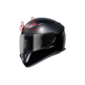 Shoei XR-1100 Üst Ön Füme Havalandırma Seti