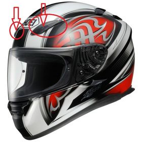 Shoei XR-1100 Üst Ön Füme Havalandırma Seti