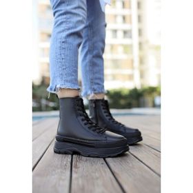 Shoemark Ballas Siyah Kadın Bot