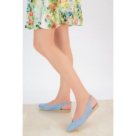 Shoes Time 20Y 900 Mavi Kadın Sandalet