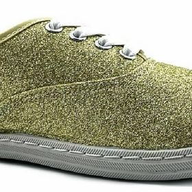 Shoes8teen 18 324 Altın Parıltı Kadın Spor Ayakkabı