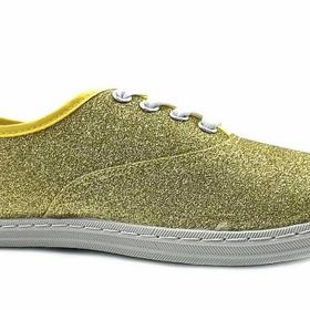 Shoes8teen 18 324 Sarı Glitter Kadın Spor Ayakkabı