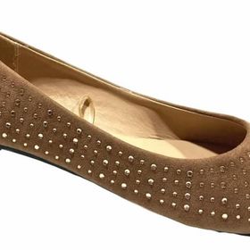 Shoes8teen 4021 Kahverengi Kadın Babet