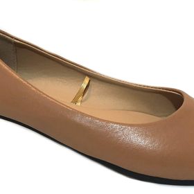 Shoes8teen 8600 Haki Pu Kadın Babet