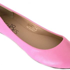 Shoes8teen 8600 Pembe Pu Kadın Babet