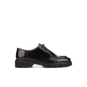 Shoetyle 250-1617 Siyah Deri Bağcıklı Erkek Günlük Ayakkabı