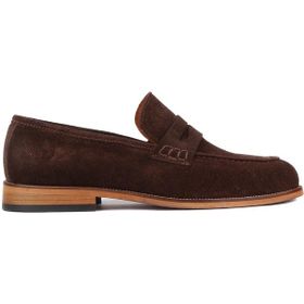 Shoetyle 250-2370 Kahverengi Süet Deri Bağcıklı Erkek Klasik Ayakkabı