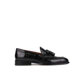 Shoetyle 250-7951 Siyah Deri Püsküllü Erkek Klasik Ayakkabı