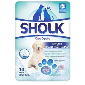 Sholk 60x90 cm (10'lu) Hipoalerjenik Köpek Tuvalet Eğitim Pedi