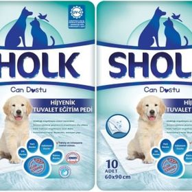 Sholk 60x90 cm 20 Adet Evcil Hayvan Tuvalet Çiş Eğitim Pedi