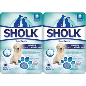 Sholk 60x90 cm 20 Adet Evcil Hayvan Tuvalet Çiş Eğitim Pedi