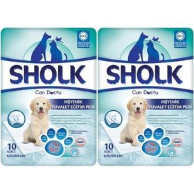 Sholk 60x90 cm 20 Adet Evcil Hayvan Tuvalet Çiş Eğitim Pedi