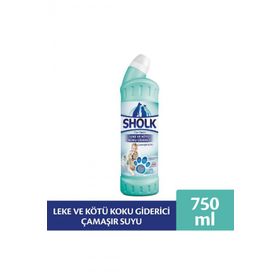Sholk 750 ml Evcil Hayvanlar İçin Leke ve Koku Giderici Oksijenli Çamaşır Suyu