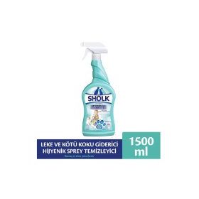 Sholk 750 ml Leke ve Kötü Koku Giderici Hijyenik Sprey Temizleyici