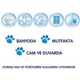Sholk Evcil Hayvan Leke ve Koku Giderici 750 ml Hijyenik Sprey