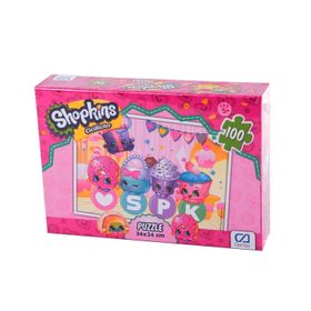 Shopkins 100 Parça Shopkins Puzzle
