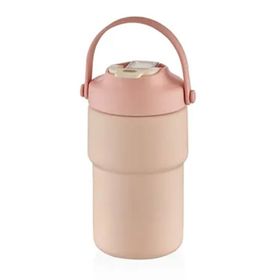 Shotay 450 ml Askılı Pastel Renk Mug Matara Çelik Termos