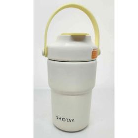 Shotay 450 ml SHT-ST-8099-1 Beyaz Askılı Pastel Termos