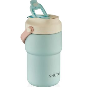 Shotay 450 ml SHT-ST-8099-2 Turkuaz Askılı Pastel Termos