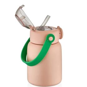 Shotay 500 ml Pembe Çocuk Çelik Termos