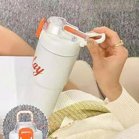 Shotay 750 ML Beyaz Tween Çelik Termos
