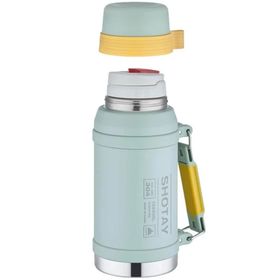 Shotay Camper 1600 ml Açık Yeşil Çelik Termos
