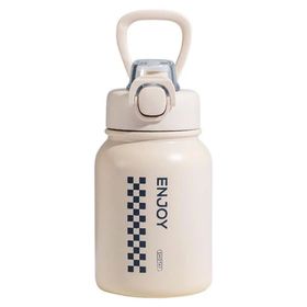 Shotay Chees Çelik 600 ml Ekru Termos