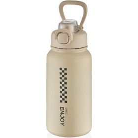 Shotay Chees Çelik 900 ml Ekru Termos