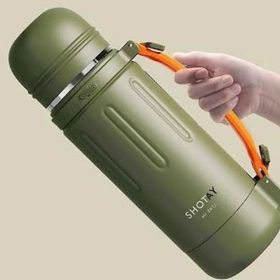 Shotay Durable Çelik 1500 ml Yeşil Termos
