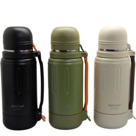 Shotay Durable Çelik 1500 ml Yeşil Termos