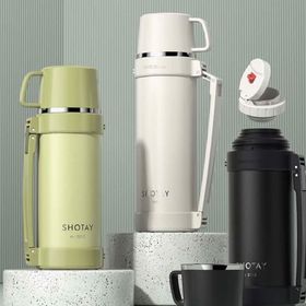 Shotay Nature ST-8235 1200 ml Siyah Termos